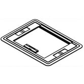 Legrand - Wiremold EFB610CT Evolution Series Flush Style Cover with Carpet Insert